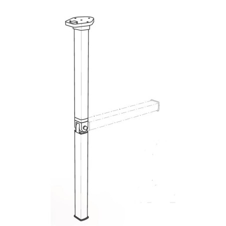 ASTRO 1 - GAMBA pieghevole LIPPERT H720
