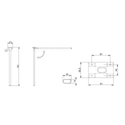 COMET 1 - LIPPERT PATA oval plegable H720