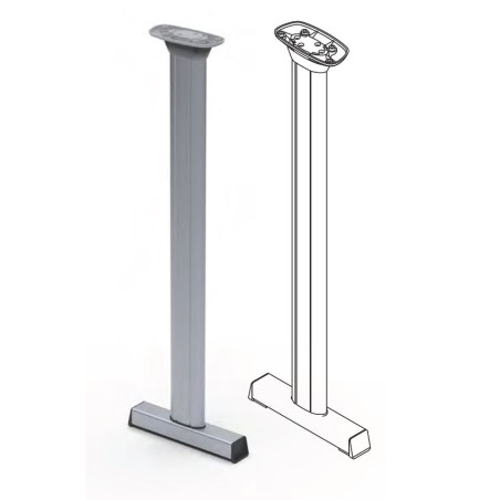 MOON 2 - PATA con pie en T LIPPERT H750