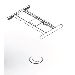 SUPPORT DE TABLE UNIVERS LIPPERT H740 mm