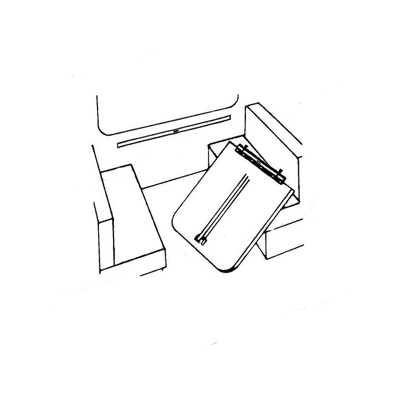 Aluminum table runner with bed support