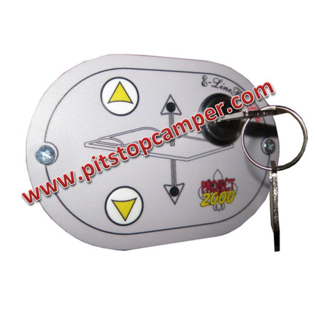 SMART BED CONTROL PANEL WITH DHW WITH KEY - 425362