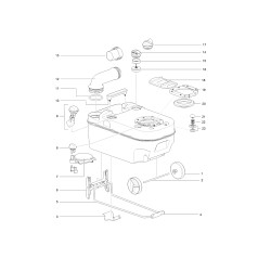 Kit fraîcheur pour WC C220 THETFORD