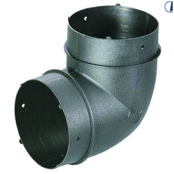TRUMA 90 degree hot air bend for hose 65/72 mm 40740-01