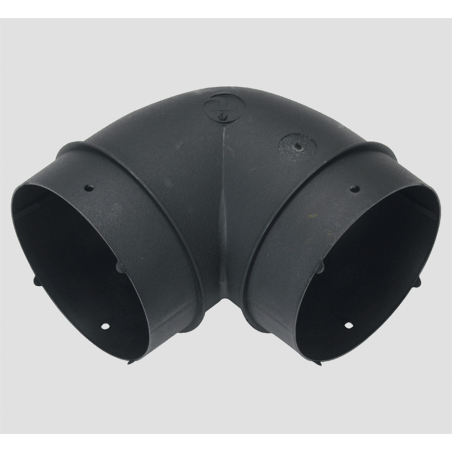TRUMA 90 degree hot air bend for hose 65/72 mm 40740-01