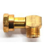 Raccord à 90 degrés pour régulateurs TRUMA et GOK EN12864/D - M20x1,5-F20x1,5