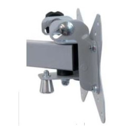 LCD-Tür mit Arm am Gleitprofil 12483 / 210C / 10/000 dreifach verstellbar