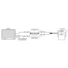 IP69 Kamera - 18IR - Retrom Orient CCD PAL Kabel 20 mt