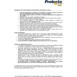 Guaina poliuretanica PKOTE UVR 1 LT Protezione tetto doccia liscio bianco