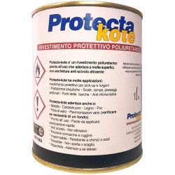 Polyurethane sheath PKOTE UVR 4 LT White smooth roof protection