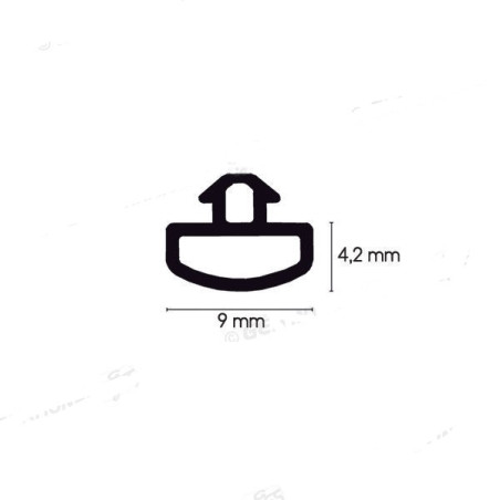 Joint profilé INF de suspension - 2,5 m