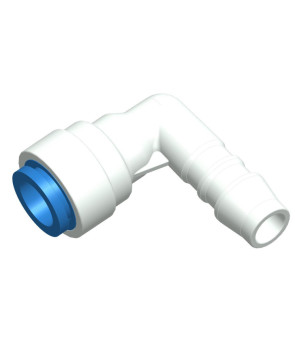 Raccordo 90° bianco COMBI acqua fredda IN/JG10 OUT/PG TRUMA - 3402.169