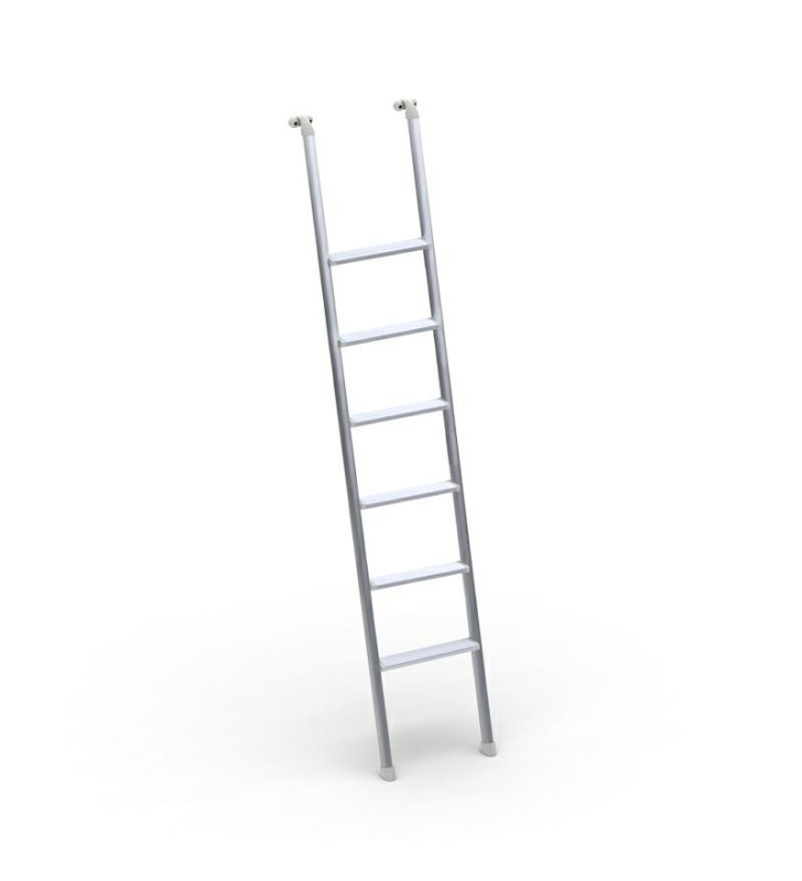 LIPPERT ALUMINUM LADDER FOR BED 6 STEPS CM.174X28