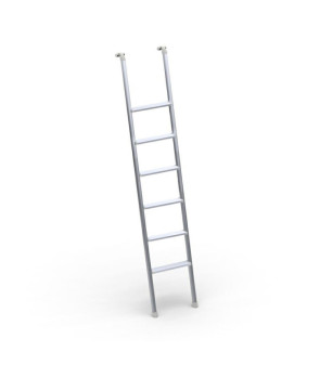 LIPPERT ALUMINUM LADDER FOR BED 6 STEPS CM.174X28