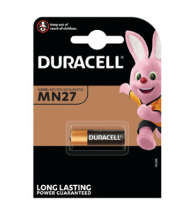 ALCALINE DE SÉCURITÉ DURACELL MN27 12V