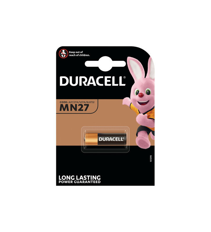 ALCALINE DE SÉCURITÉ DURACELL MN27 12V