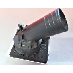 External fuel load socket with white cap