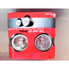 Pair of round fog lights Ø 60 mm