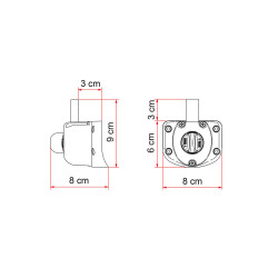 Safe Door Guardian Ducato ab 09/2009 FIAMMA 05388-07-