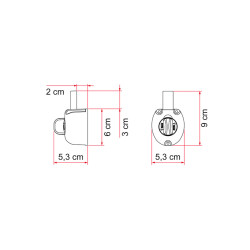 Gardien de porte de coffre-fort Standard FLAME