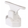 WHITE adjustable door lock pitch 30/45 mm