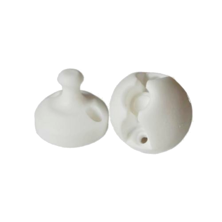 LAIKA round white external doorstop