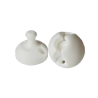 LAIKA round white external doorstop