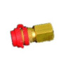 Gas quick coupling fitting M14x1.5mm for 6532