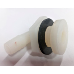 PG12 universal water elbow fitting, 20 mm hole