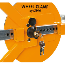 CLAMP WHEEL LOCK JAW