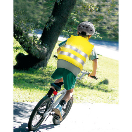 GILET DE SÉCURITÉ JAUNE POUR ENFANTS