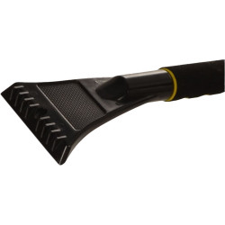 Telescopic snow broom 128 cm with scraper