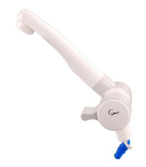 COMET automatic mixer, white/grey, 27 mm hole, PG connections