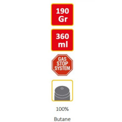 Universal cartridge 190 gr perforable KEMPER Sicura EU