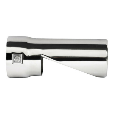 Terminale di scarico inox lucidato Ø 50-62 mm