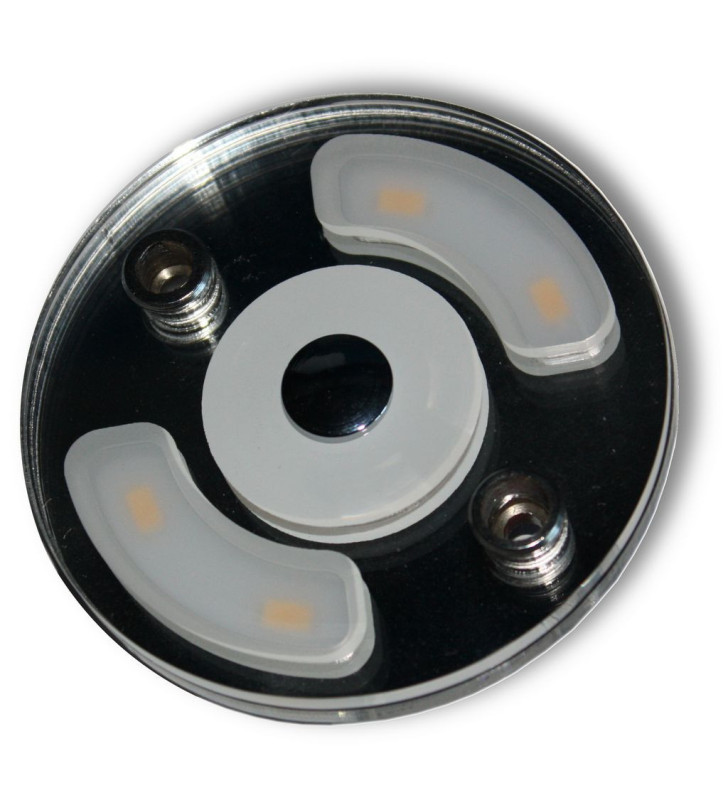 Plafoniera 70 mm a LED - 4000K - luce notte - touch switch