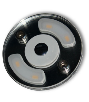 Ceiling light Ø 70 LED - 4000K - with night light - touch switch