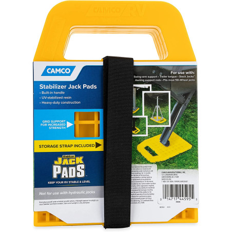 Los Jack Pads CAMCO soportan 4 uds.