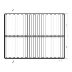 MODULARER BAUSATZ MIT DOPPELBETTEN 130x200