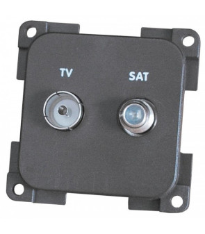 Brown TV + SAT CBE MPTVS socket