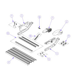 Crankshaft With Bushing Single Step V10-V15 Thule - 1500603114