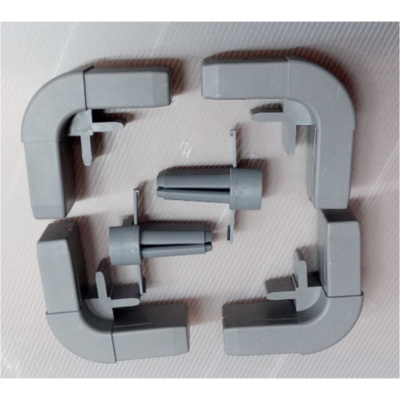 KIT MODULAIRE SOMMIER DOUBLE 130x200