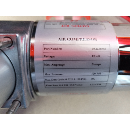 DRIVE-RITE 120 psi Minikompressor aus Metall
