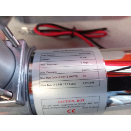DRIVE-RITE 120 psi Minikompressor aus Metall