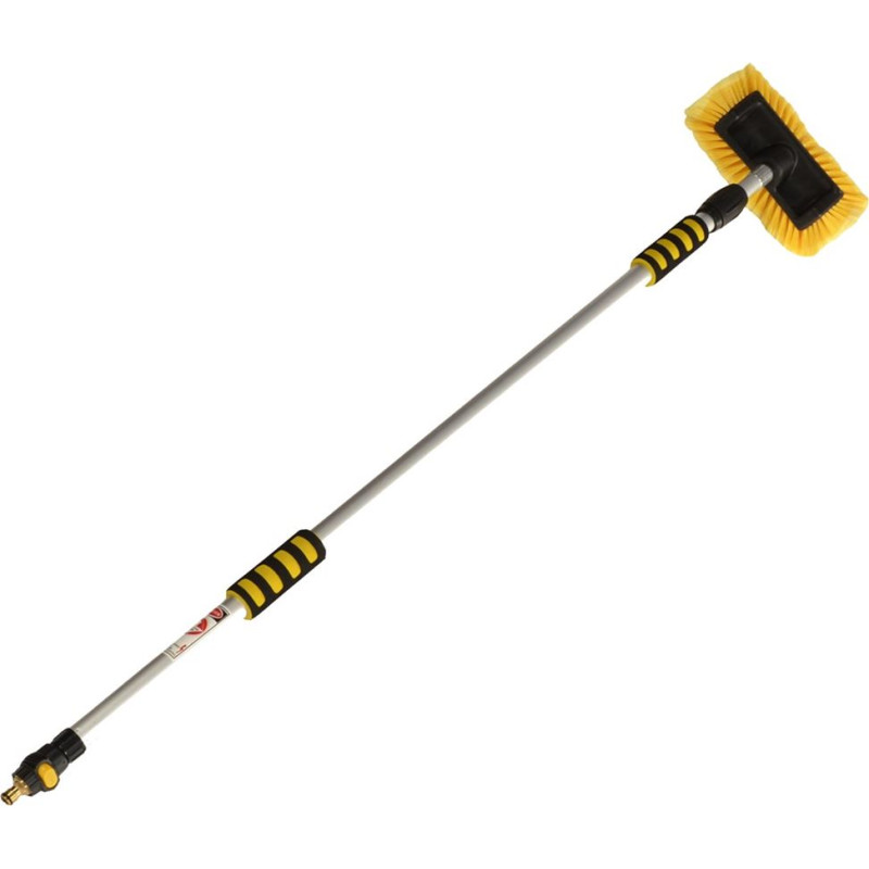 HTD Telescopic window cleaner from 1.4 to 2.35 meters complete