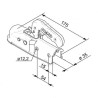 Al-Ko AK7 coupling Ø 35 mm without button