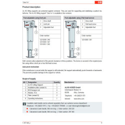 AL-KO ClickFix support feet, manual crank