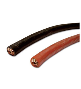 6 mmq black power cable