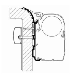 Thule Adattatore Bürstner -...