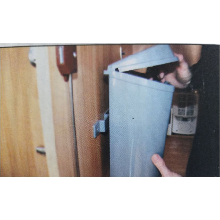 Pattumiera porte  HABA 8 lt 27x30x16 cm